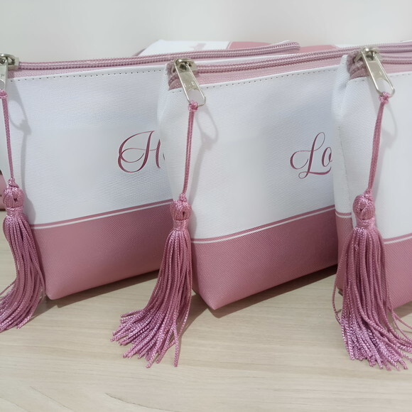 Necessaire Madrinha Rosê, Rosa Queimado