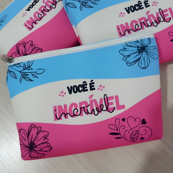 Necessaire Personalizada Dia das Mulheres, Mães, Brinde Corp