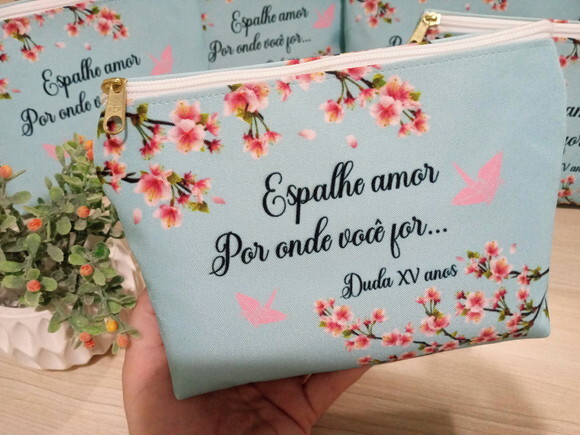 Necessaire Personalizada Espalhe Amor Mulheres, Maes