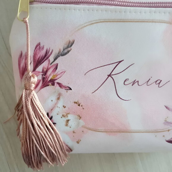 Necessaire Personalizada, Rosa Queimado, Rosê