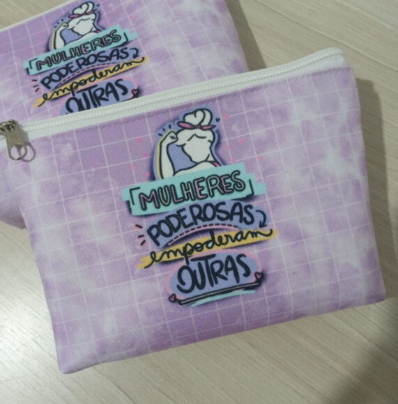 Necessaire Rosa, Lilás, Lavanda Mulheres