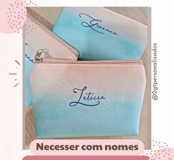 Necessaires Personalizadas Casamento, Empresas, Brindes