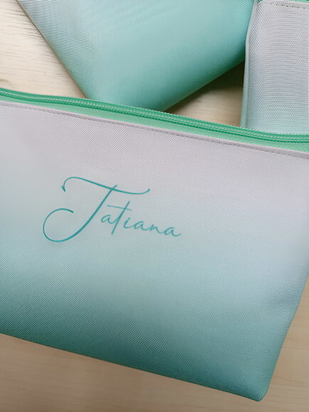 Necesser Personalizada Verde