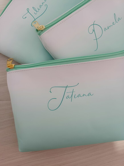 Necesser Personalizada Verde