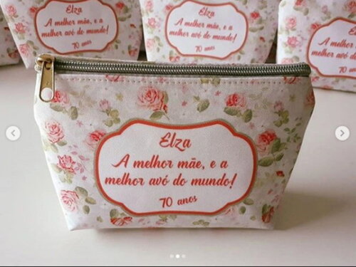 Bolsinha Necessaire Personalizada