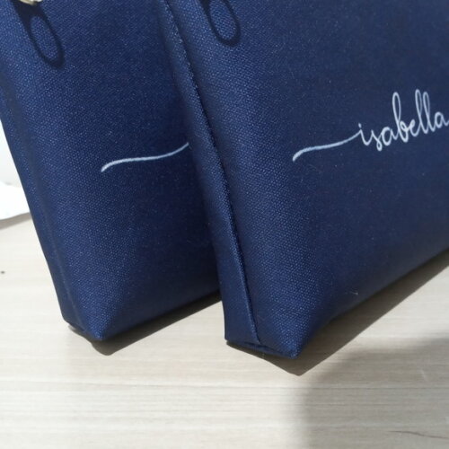 Bolsinha Necessaire Personalizada Azul
