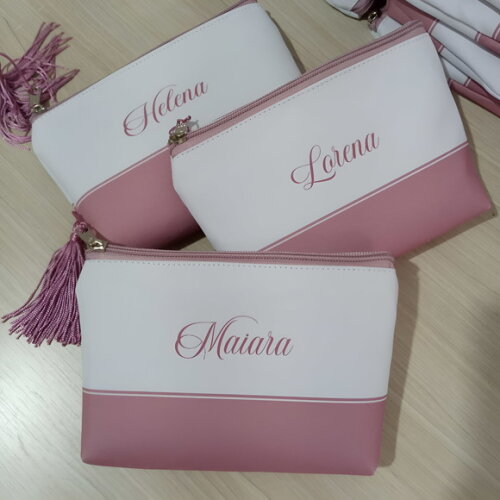 Necessaire Madrinha Rosê, Rosa Queimado