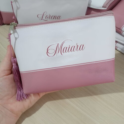 Necessaire Madrinha Rosê, Rosa Queimado