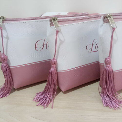 Necessaire Madrinha Rosê, Rosa Queimado