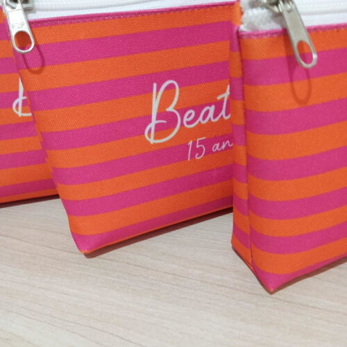 Necessaire Personalizada Lembrancinha Aniversário 15 Anos