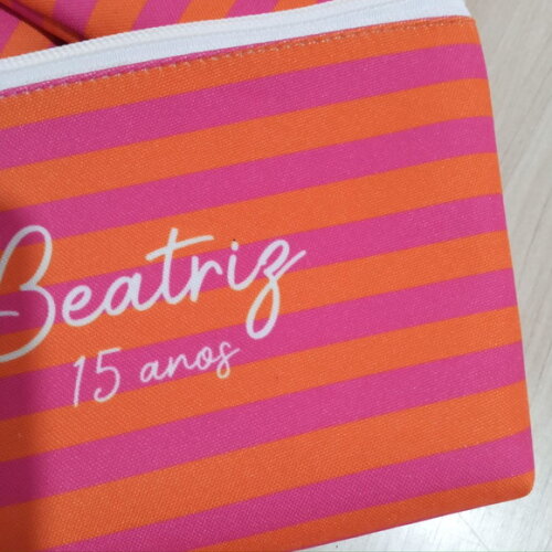 Necessaire Personalizada Lembrancinha Aniversário 15 Anos