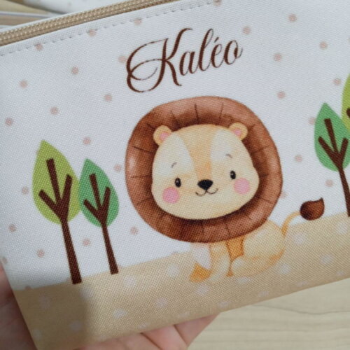 Necessaire Personalizada Lembrancinha Infantil Safari