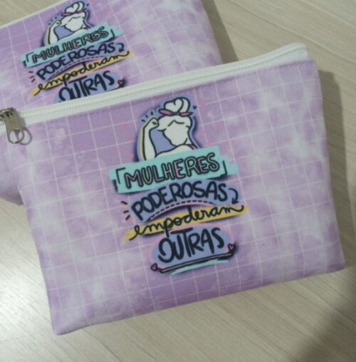 Necessaire Rosa, Lilás, Lavanda Mulheres