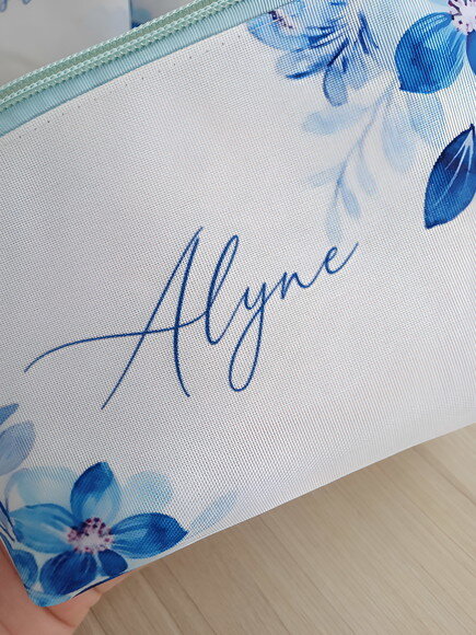 Necessaires Personalizadas Azul Casamento, Empresas, Brindes