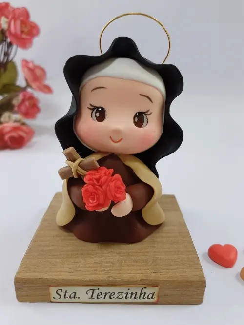 Santa Terezinha em Biscuit