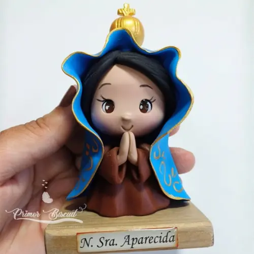 Nossa Senhora Aparecida em Biscuit