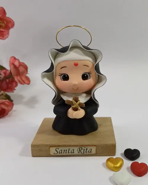 Santa Rita em Biscuit