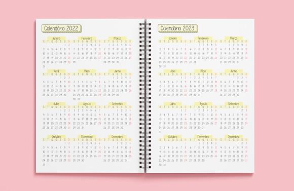 Agenda Escolar Berçário - Miolo em Arquivo Digital