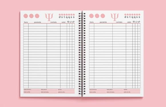 Caderno Agendamento Psicologia - Miolo em Arquivo Digital