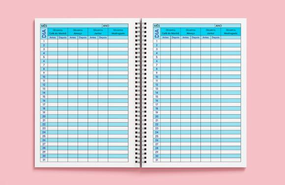 Caderno Controle de Diabetes 2 - Miolo em Arquivo Digital