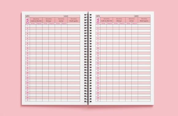 Caderno Controle de Diabetes 2 - Miolo em Arquivo Digital