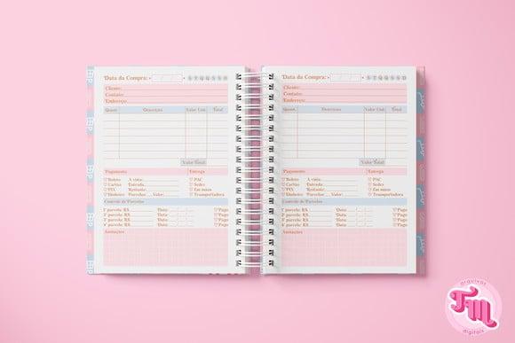 Caderno Controle de Vendas - Arquivo Digital