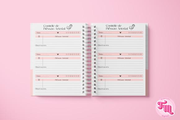 Caderno Controle de Pressão Arterial - Arquivo Digital