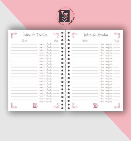 Caderno Receitas 1 - Miolo em Arquivo Digital