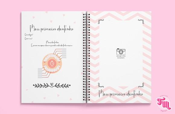 Livro do Bebê Rosa - Miolo em Arquivo Digital