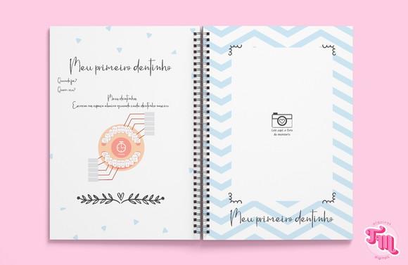 Livro do Bebê Azul - Miolo em Arquivo Digital