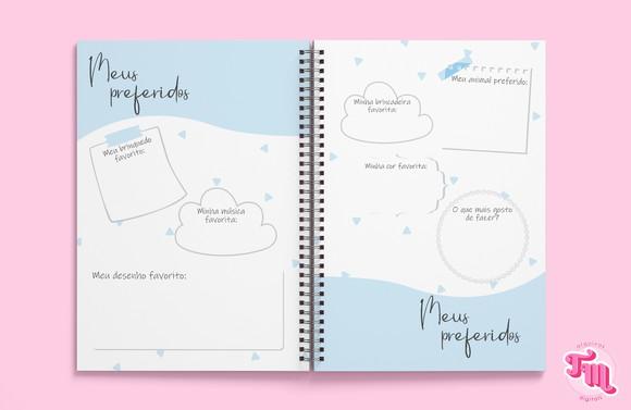 Livro do Bebê Azul - Miolo em Arquivo Digital