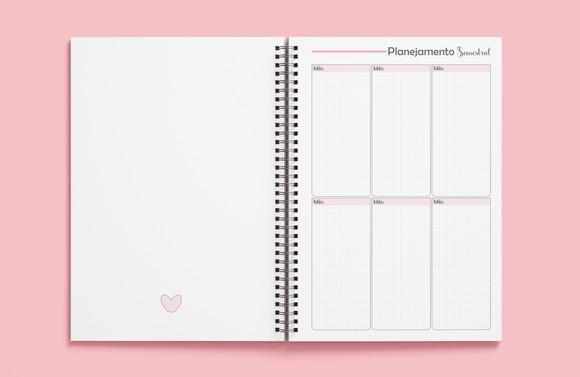 Planner de Estudos - Miolo Digital