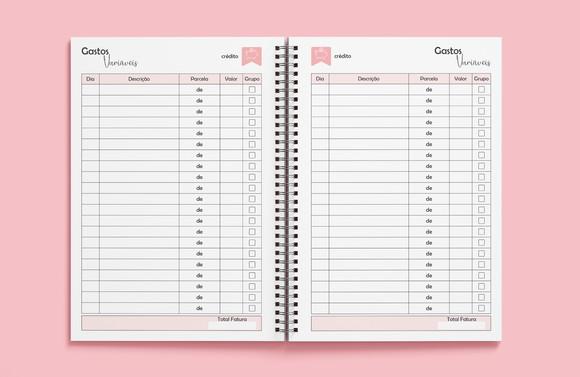 Planner Financeiro - Arquivo Digital