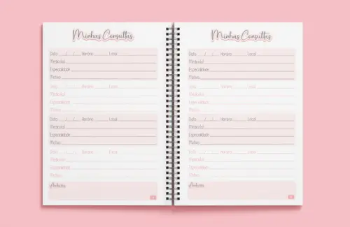 Caderno Controle de Diabetes - Arquivo Digital