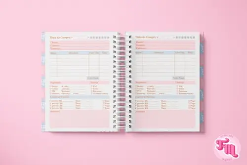 Caderno Controle de Vendas - Arquivo Digital