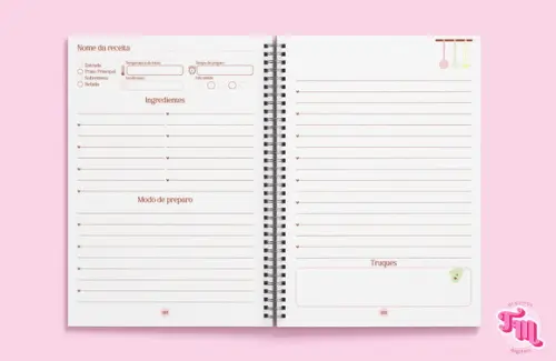 Caderno de Receitas - Arquivo Digital