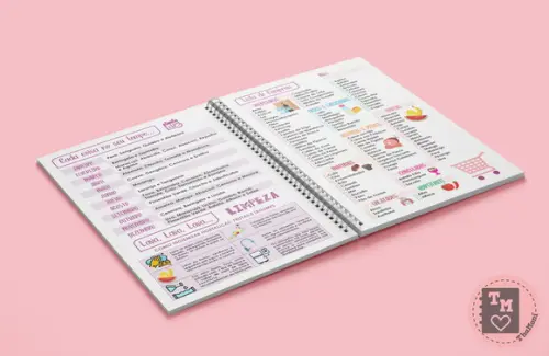 Caderno Lista de Compras - Arquivo Digital