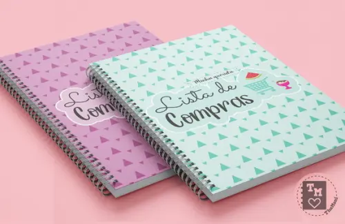 Caderno Lista de Compras - Arquivo Digital