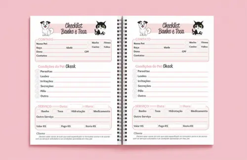 Checklist Banho E Tosa Guto & Sophia - Arquivo Digital