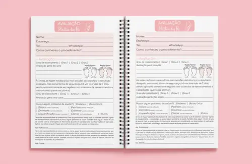 Ficha Anamnese Plástica dos Pés - Miolo em Arquivo Digital