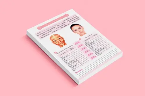 Ficha Plano de Aplicação Botox Ácido Hialu - Arquivo Digital