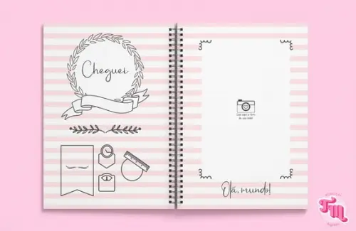 Livro do Bebê Rosa - Miolo em Arquivo Digital