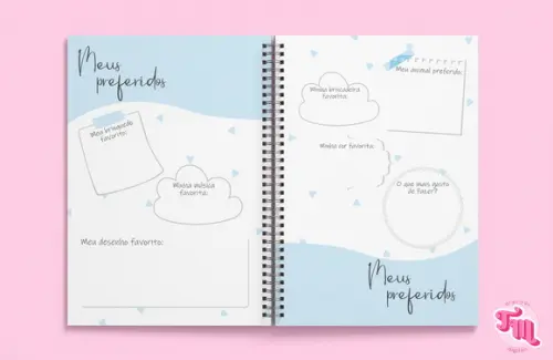 Livro do Bebê Azul - Miolo em Arquivo Digital