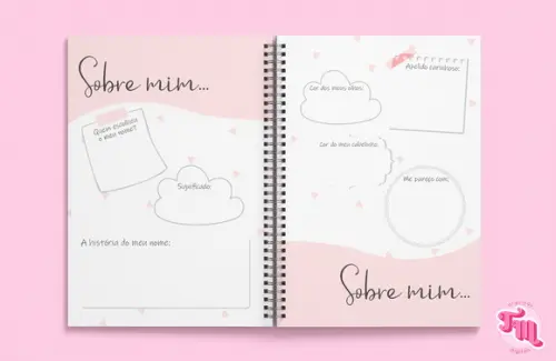 Livro do Bebê Rosa - Miolo em Arquivo Digital