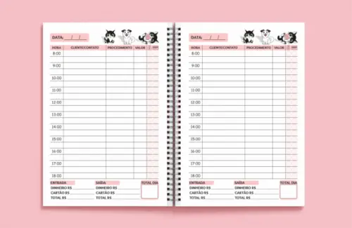 Miolo Agendamento Pet Shop - Arquivo Digital