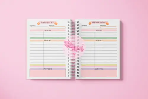 Miolo Caderno Perdas e Lucros - Arquivo Digital