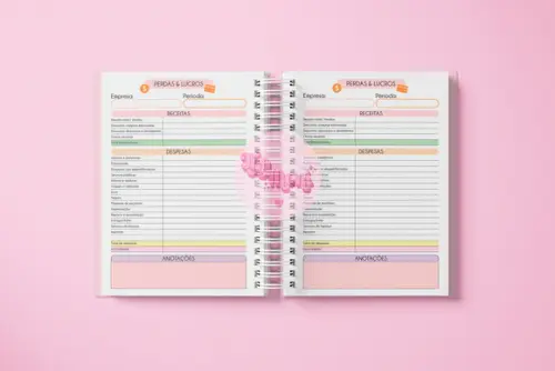 Miolo Caderno Perdas e Lucros - Arquivo Digital