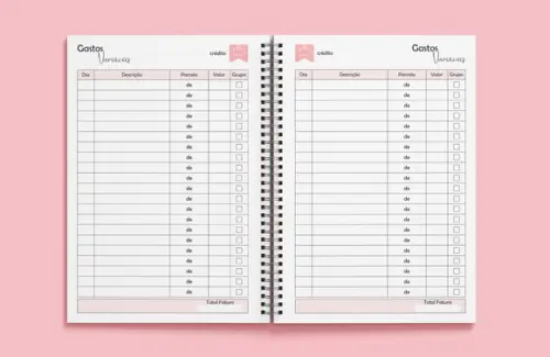 Planner Financeiro - Arquivo Digital