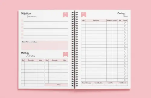 Planner Financeiro - Arquivo Digital