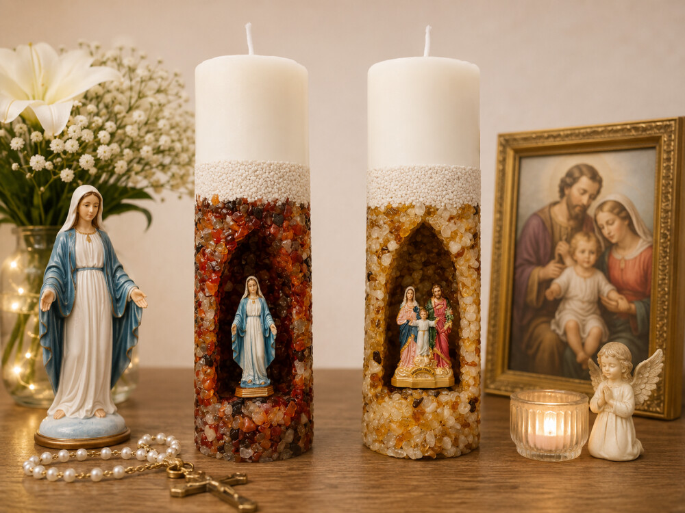 Vela oratória aromatizada Nossa Senhora das Graças